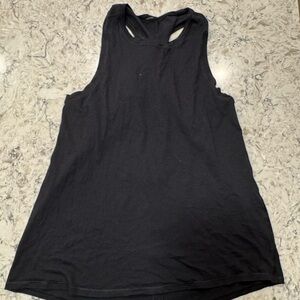Lululemon Crisscross Black Tank